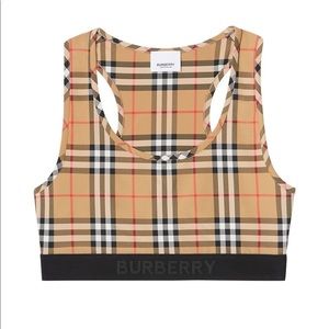 Burberry sports bra